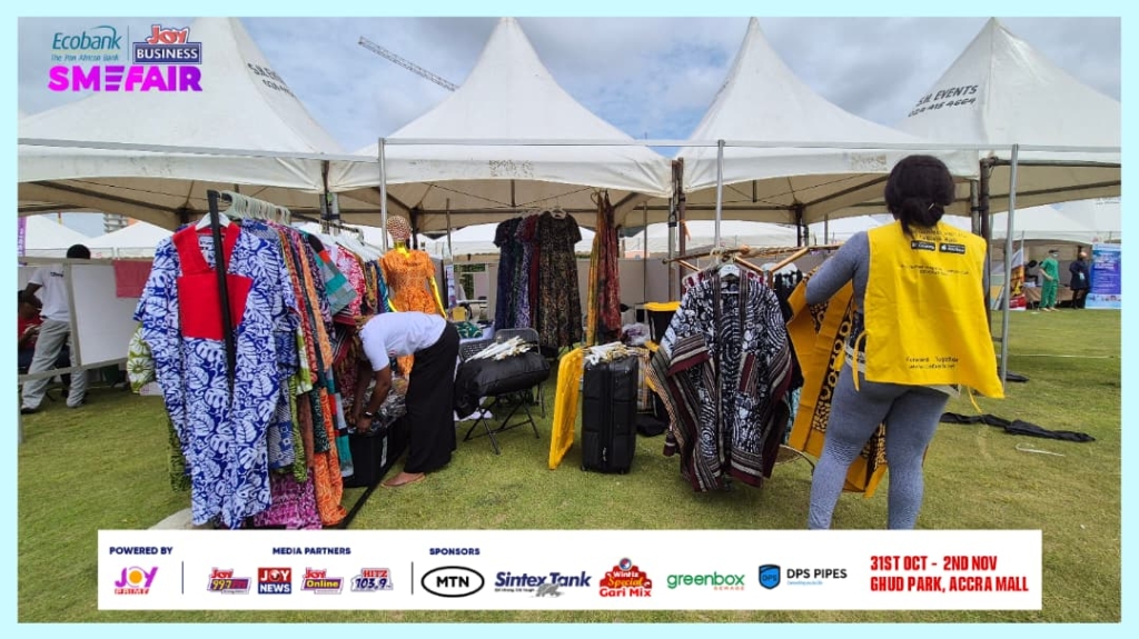 Over 160 exhibitors pitch camp in massive Ecobank-JoyBusiness SME Fair 2025
