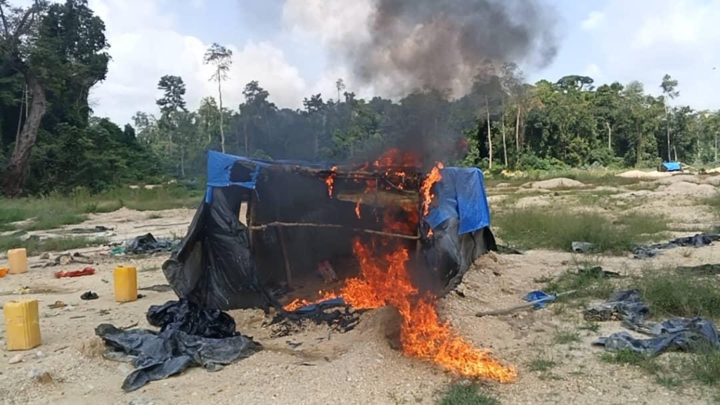 NAIMOS leads decisive operation at Oda River Forest Reserve; arrests armed imposters