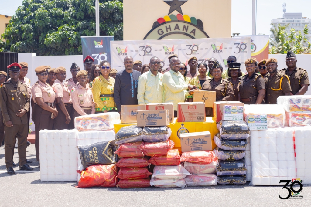 GFZA donates to Prisons Service as part of 30th anniversary celebrations – MyJoyOnline