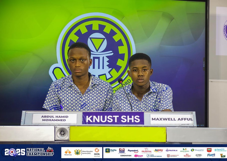 NSMQ 2025: Debutants Wovenu SHTS impresses, but KNUST SHS clinch one-eighth slot – MyJoyOnline