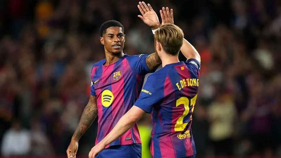 Rashford double in Barca rout gives Flick ‘100% what I want’ – MyJoyOnline