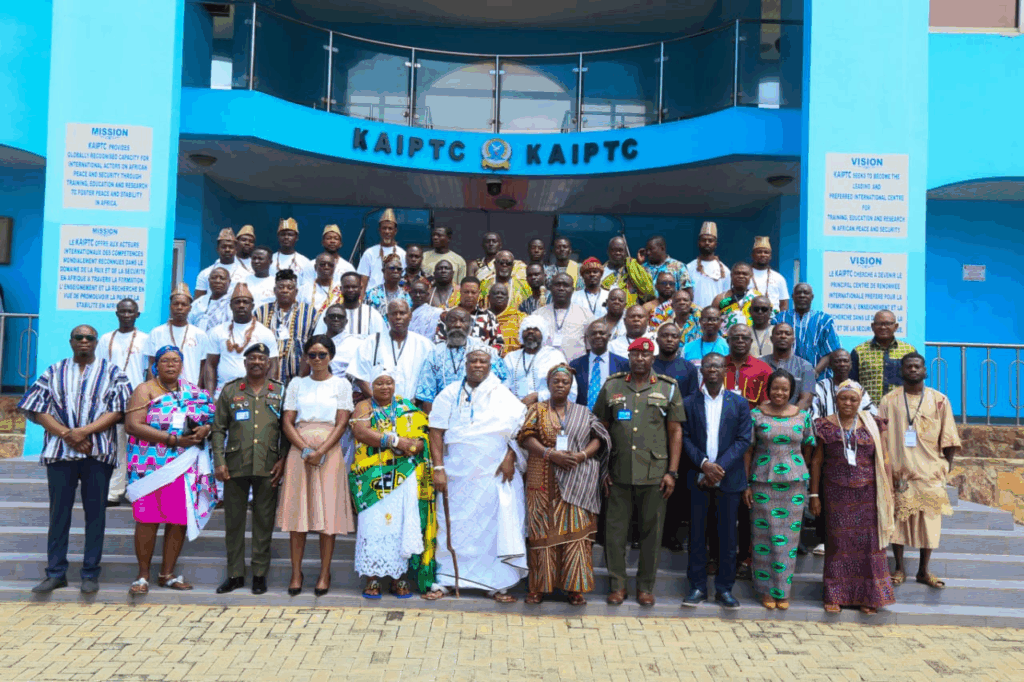 Traditional leaders are vital to peacebuilding – KAIPTC Dep. Commandant – MyJoyOnline