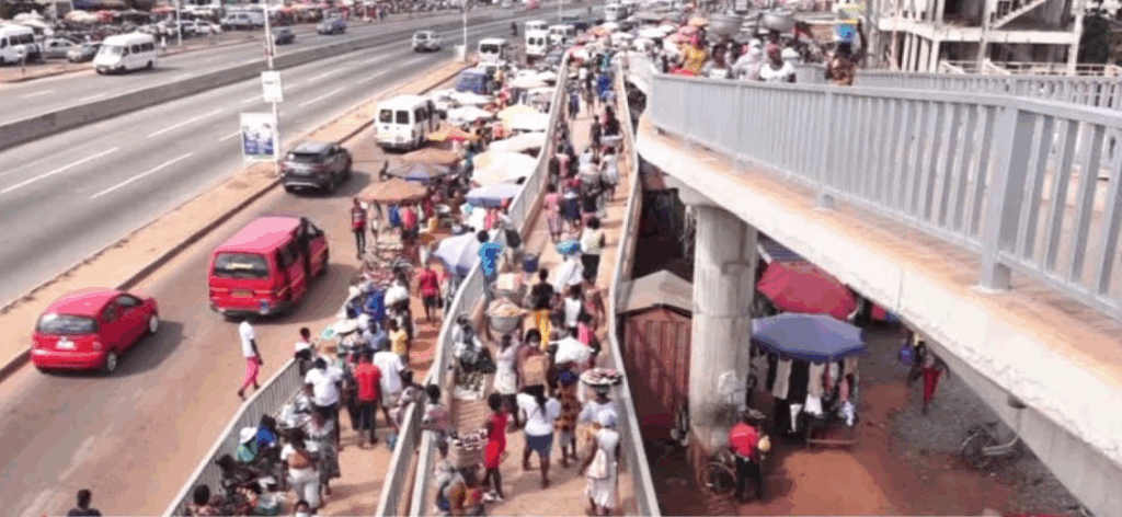 Madina footbridge: Built for safety, ignored by many – MyJoyOnline