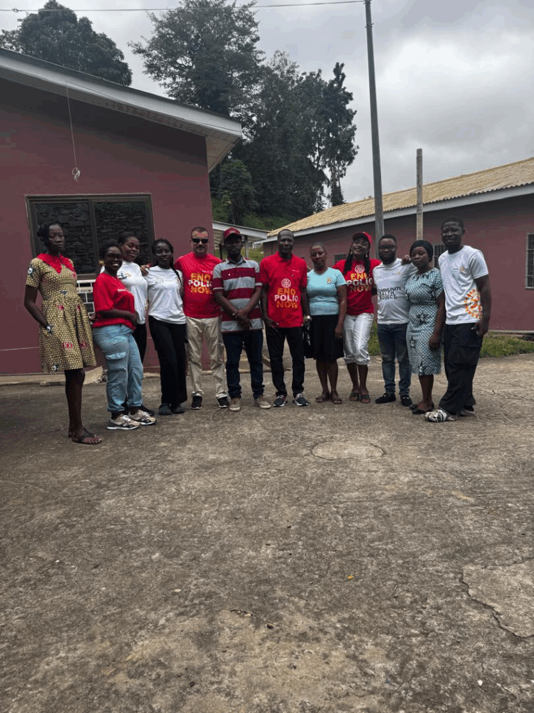 Rotary Club Obuasi partners Aga Health Foundation to mark World Polio Day