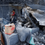 Israeli strikes in Gaza kill 104, health ministry says, after Hamas accused of killing soldier