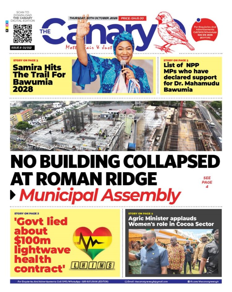 Today's Front pages: Thursday, October 30, 2025