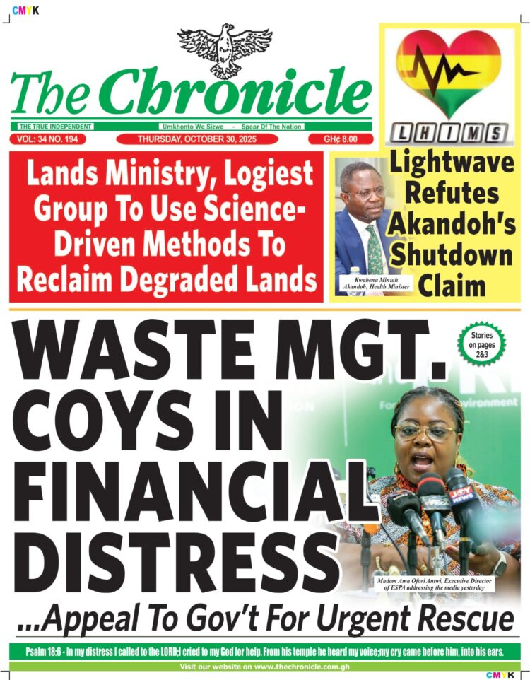 Today's Front pages: Thursday, October 30, 2025