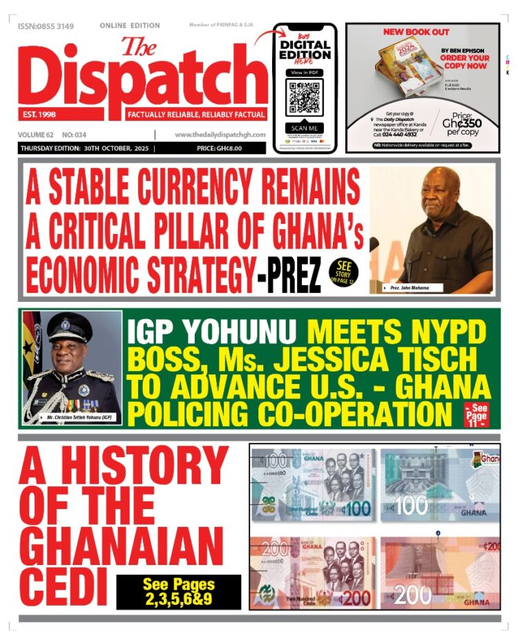 Today's Front pages: Thursday, October 30, 2025