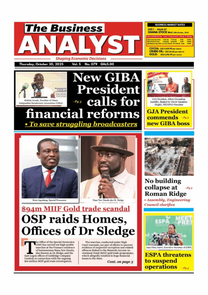 Today's Front pages: Thursday, October 30, 2025