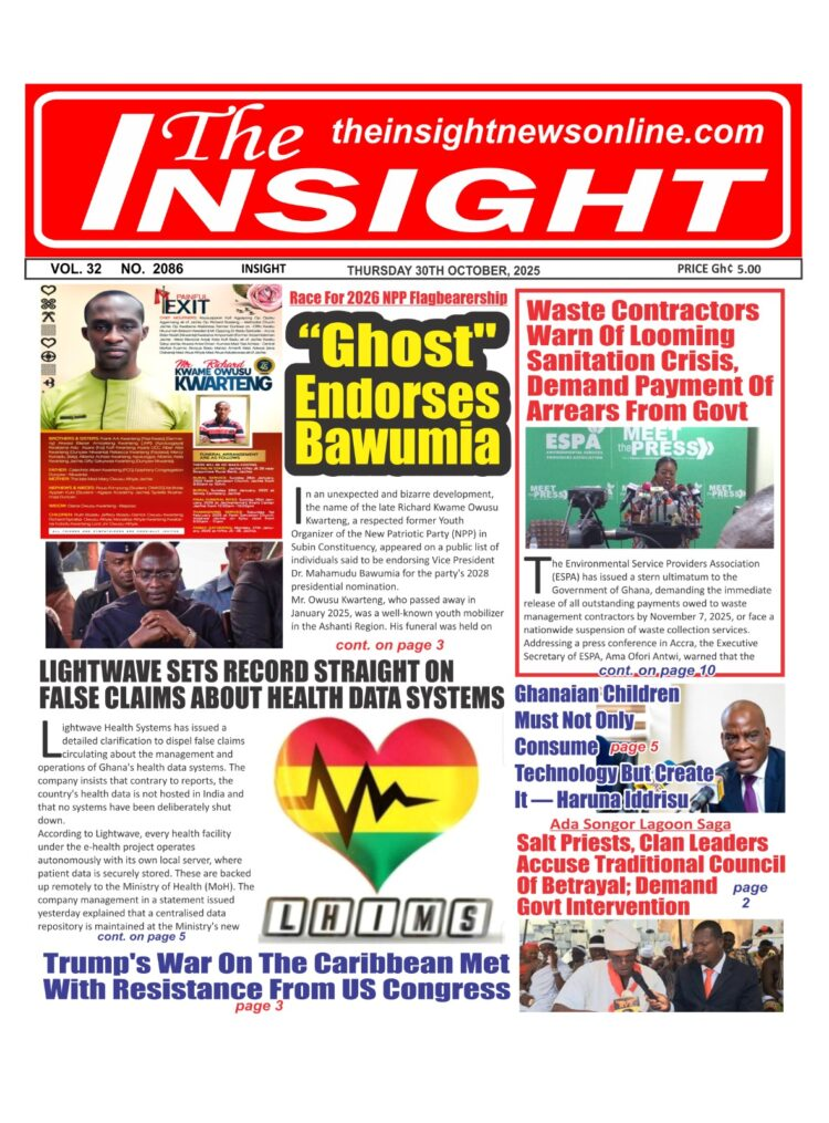 Today's Front pages: Thursday, October 30, 2025