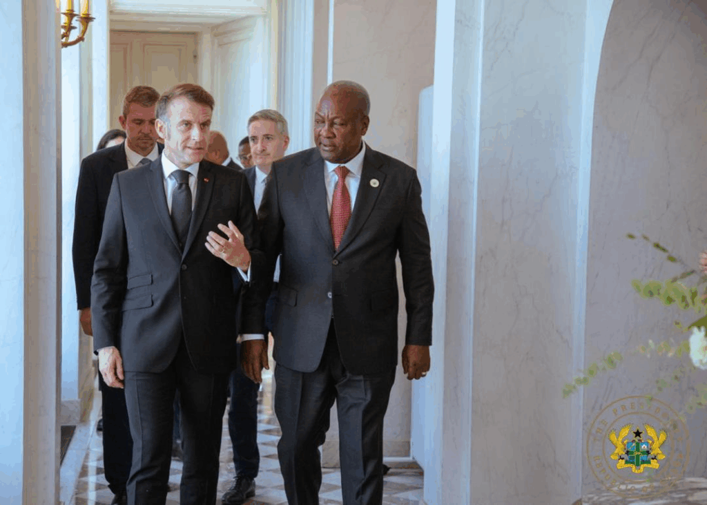 Photos: Mahama and Macron strengthen Ghana-France ties at Paris Peace Forum – MyJoyOnline
