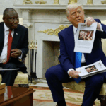 Trump caps refugee admissions at record low - with most to be white South Africans Trump caps refugee admissions at record low - with most to be white South Africans