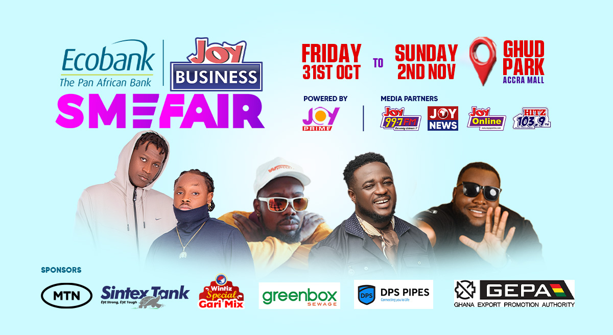 Epic deals, music and vibes: Ecobank-JoyBusiness SME Fair 2025 kicks off today at Accra Mall