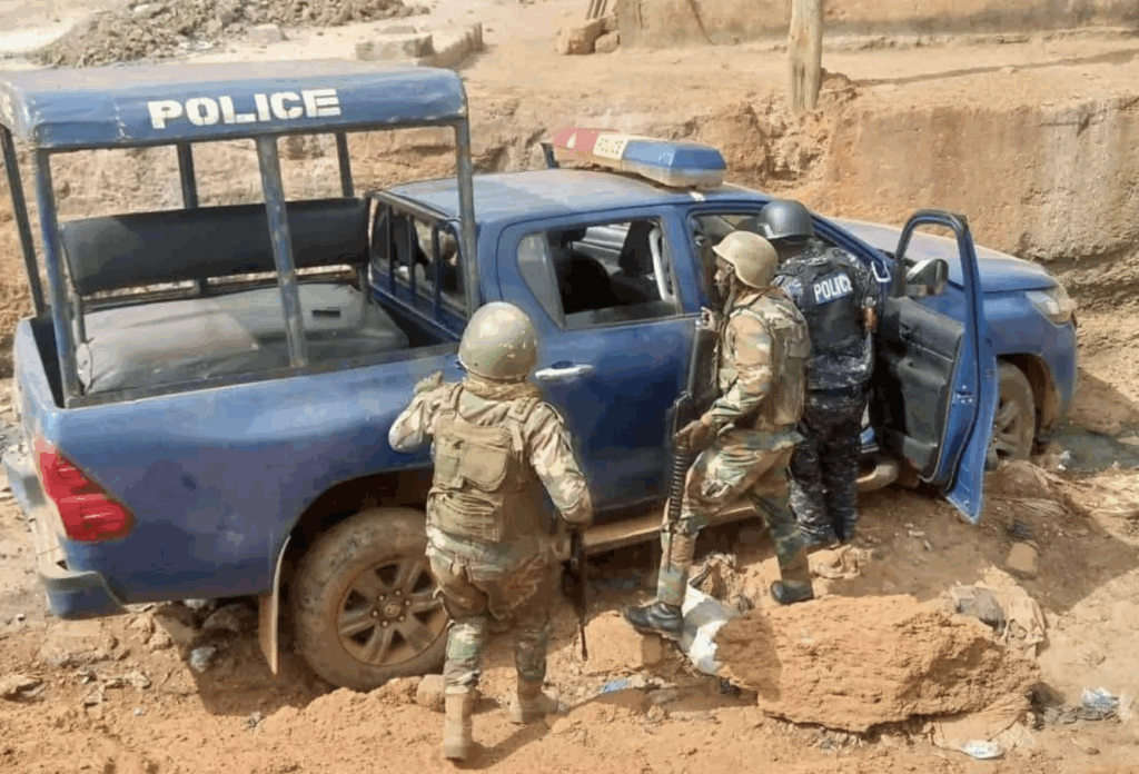 Calm restored in Sampa after violent clash – Police – MyJoyOnline