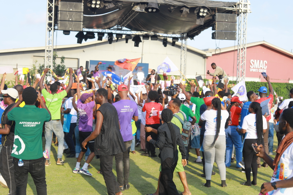 Music and business blends as vendors dance and celebrate on Day 2 of Ecobank-JoyBusiness SME Fair Music and business blends as vendors dance and celebrate on Day 2 of Ecobank-JoyBusiness SME Fair