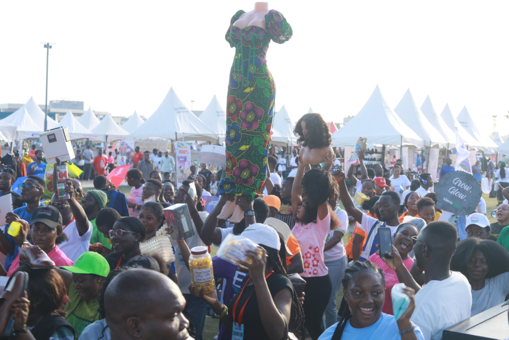 Music and business blends as vendors dance, celebrate and showcase products on Day 2 of Ecobank-JoyBusiness SME Fair Music and business blends as vendors dance, celebrate and showcase products on Day 2 of Ecobank-JoyBusiness SME Fair
