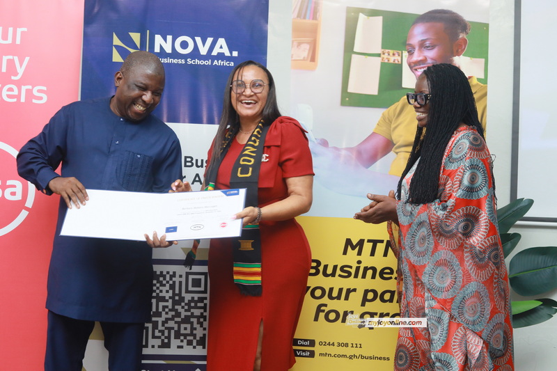 MTN, Absa and NOVA Business School graduate 50 SMEs CEOs  