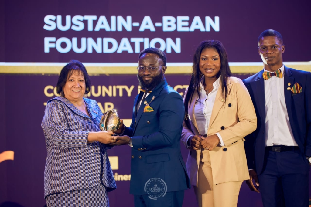 Sustain-A-Bean Foundation honoured with...