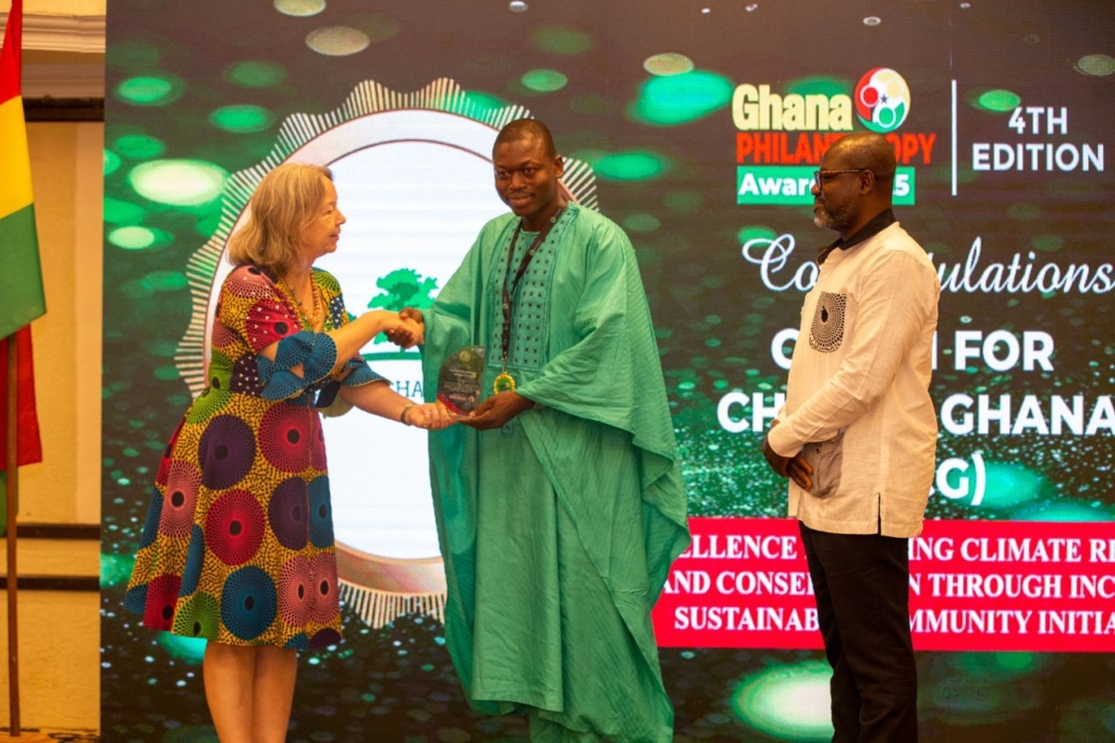 Green for Change Ghana wins national recognition for championing climate resilience and conservation