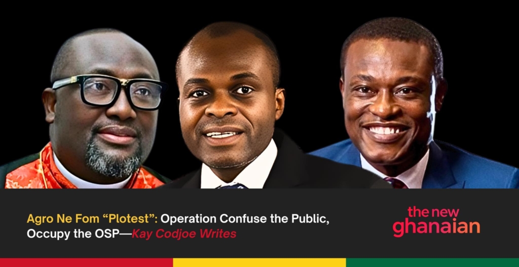 ‘Agro Ne Fom Protest’: Operation confuse the public, occupy the OSP – Kay Codjoe Writes – MyJoyOnline