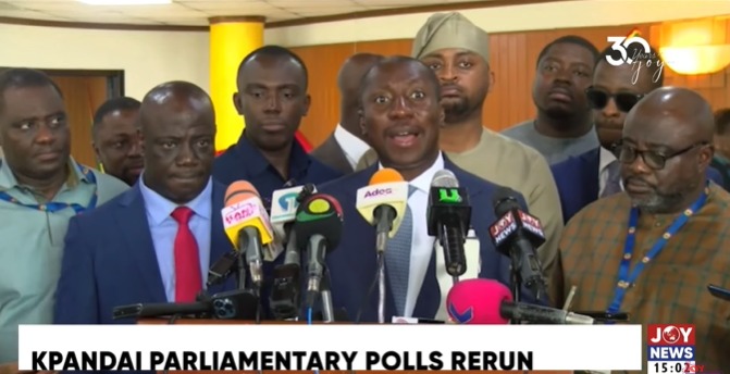 Afenyo-Markin slams judiciary, says judges are serving ‘paymasters’ after Kpandai election annulment – MyJoyOnline