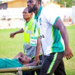 Samartex's Ebenezer Acquah stable after head injury in FA Cup match