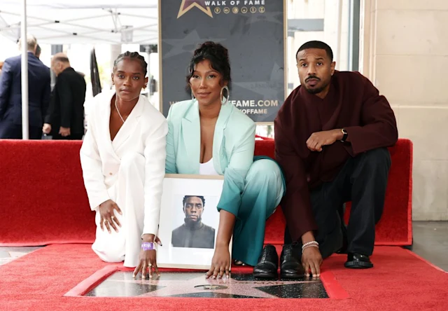 Chadwick Boseman honoured with posthumous star on Hollywood Walk of Fame Chadwick Boseman honoured with posthumous star on Hollywood Walk of Fame