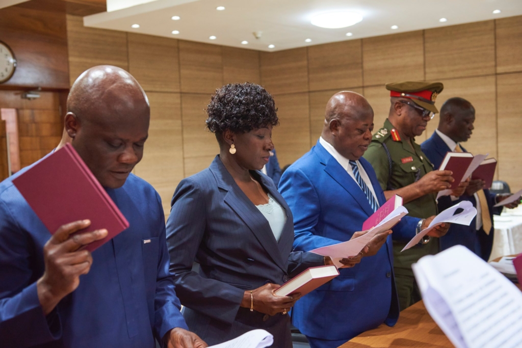 Ghana Boundary Commission Governing Board inaugurated Ghana Boundary Commission Governing Board inaugurated