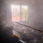 Devastating fire destroys Mamprobi building Devastating fire destroys Mamprobi building
