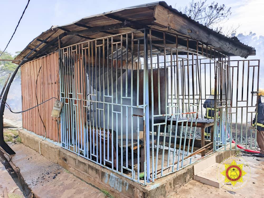 Blaze rips through Tema Community 1, site 17 Blaze rips through Tema Community 1, site 17