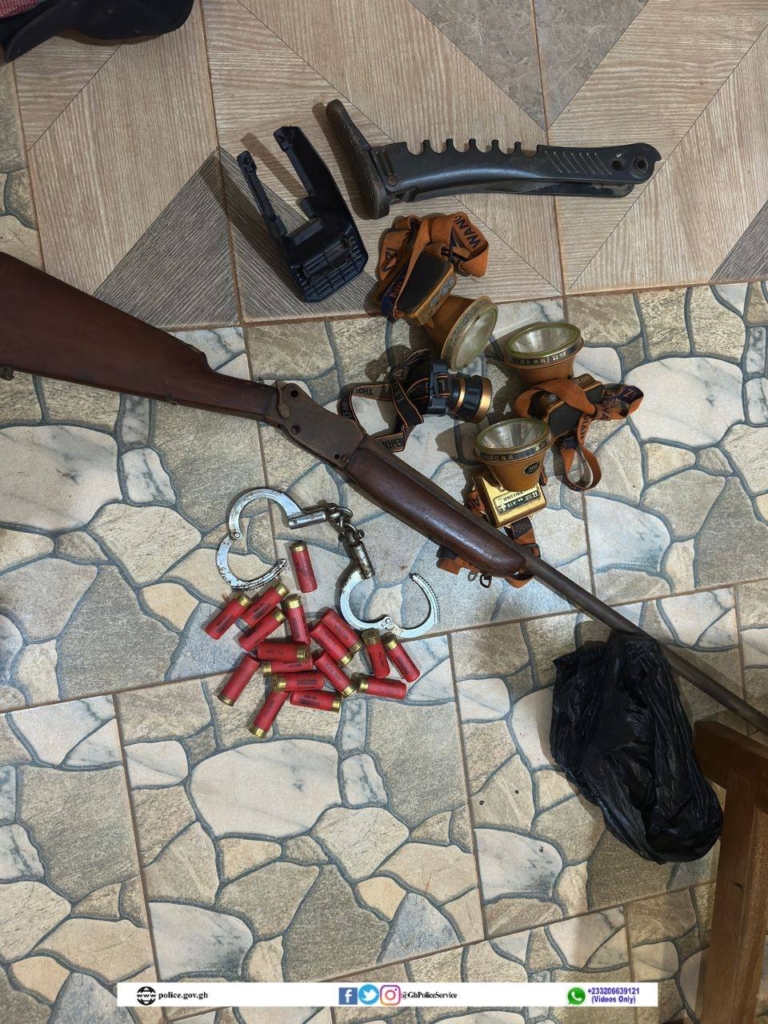 Police arrest suspect linked to violent robbery at mining site in Juaboso