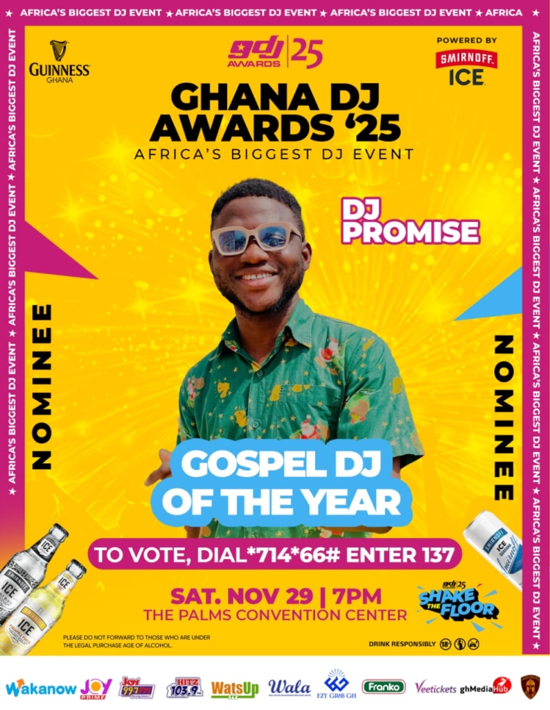 DJ Promise nominated for Gospel DJ of the...