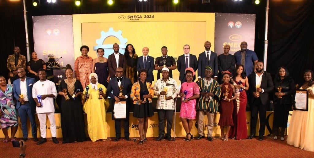 MTN Ghana highlights SME support at 2025 SMEGA Awards