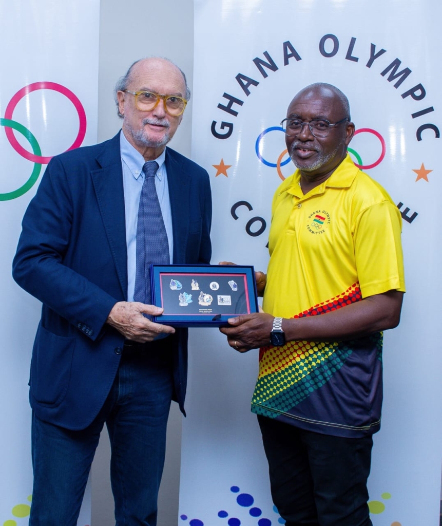 GOC President hosts AIPS President, discuss sports journalism development plans