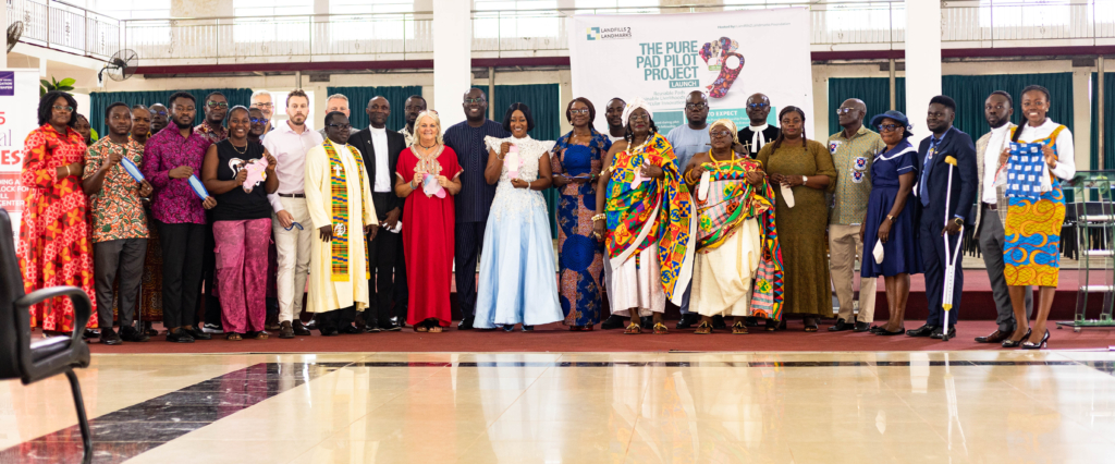 GTP supports ‘Landfills2Landmarks’ Pure Pad project: Empowering girls, sustaining the earth – MyJoyOnline