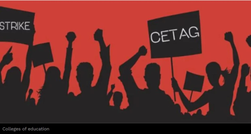 CETAG strike bites hard as teachers abandon classrooms – MyJoyOnline