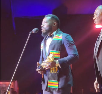 Richard Nii-Armah Quaye honoured with Young Achiever Male Award at 10th EMY Africa Awards Richard Nii-Armah Quaye honoured with Young Achiever Male Award at 10th EMY Africa Awards