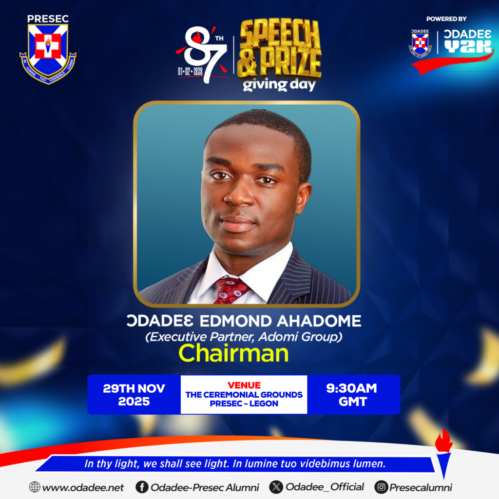 PRESEC to hold 87th speech and prize-giving day; 2000 year group to hand over legacy project PRESEC to hold 87th speech and prize-giving day; 2000 year group to hand over legacy project