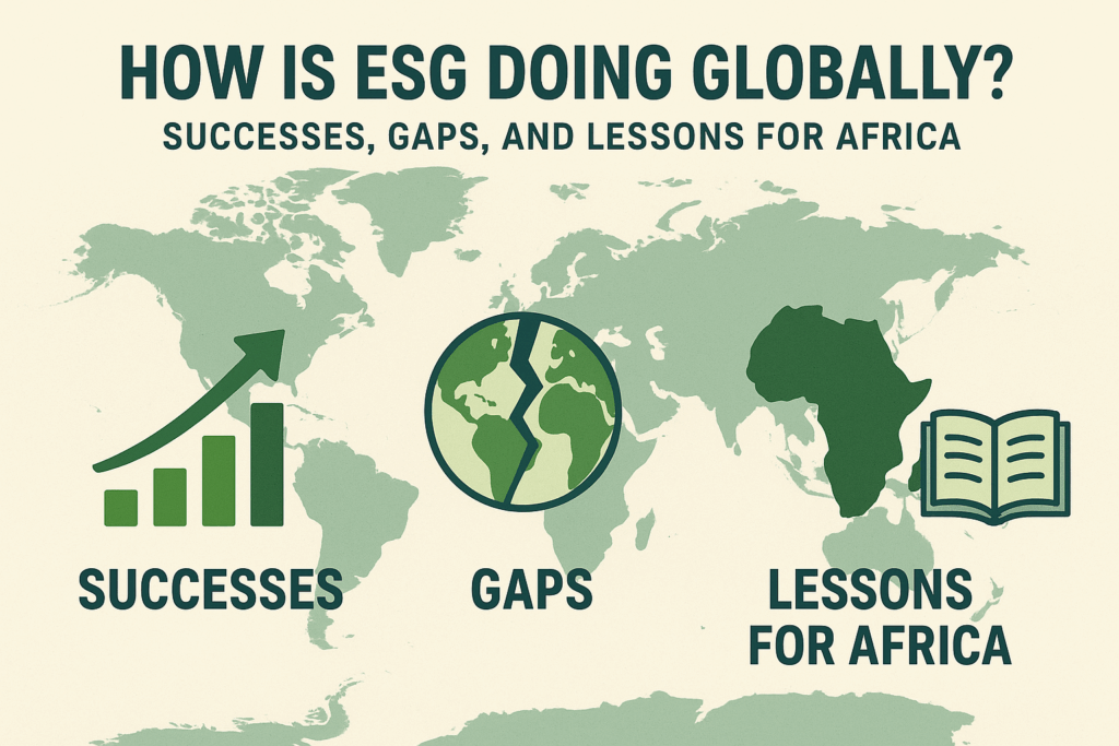 How is ESG doing globally? Successes, gaps, and lessons for Africa – MyJoyOnline
