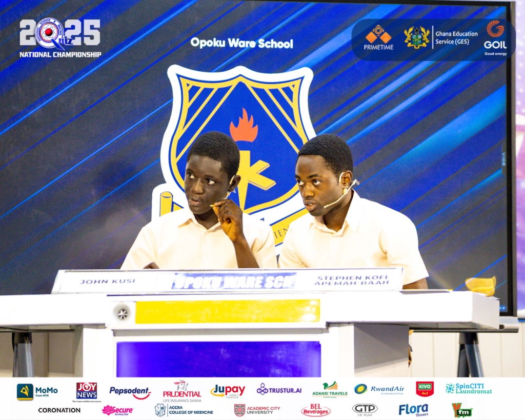 NSMQ 2025: Three giants, three historic profiles - BOTWE, OWASS & AUGUSCO eye coveted trophy in fierce final NSMQ 2025: Three giants, three historic profiles - BOTWE, OWASS & AUGUSCO eye coveted trophy in fierce final