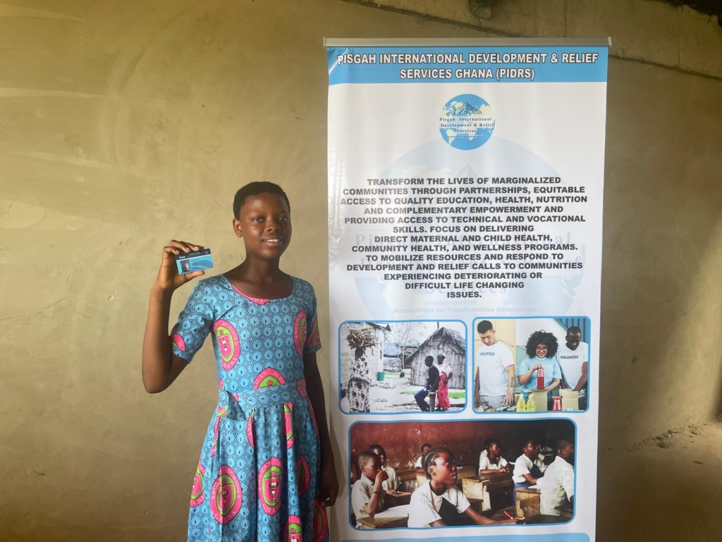 Pisgah International enrolls 300 school children onto NHIS in Awutu Senya East Pisgah International enrolls 300 school children onto NHIS in Awutu Senya East