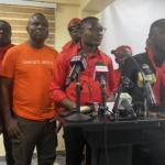Heath faces the heat: Angry Bogoso-Prestea ex-workers demand payment of severance packages in fierce protests Convenor of the Former Workers of Bogoso Prestea-Mines, Gabriel Madobi and some executives of the group