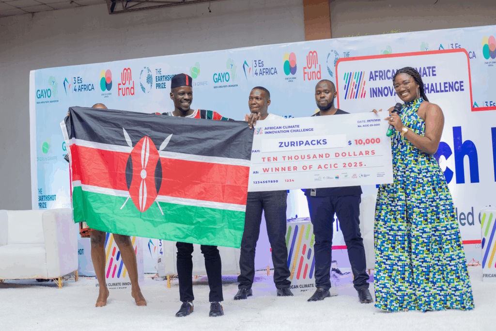 Five young entrepreneurs across Africa win 2025 African Climate Innovation Challenge Five young entrepreneurs across Africa win 2025 African Climate Innovation Challenge