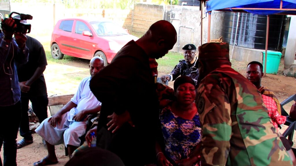 Minister honours fallen soldier in anti-galamsey fight