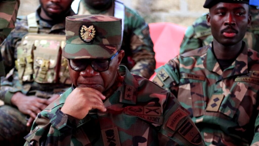 Minister honours fallen soldier in anti-galamsey fight