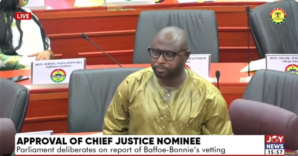 Speaker orders headcount as Minority challenges Baffoe-Bonnie's approval Speaker orders headcount as Minority challenges Baffoe-Bonnie's approval