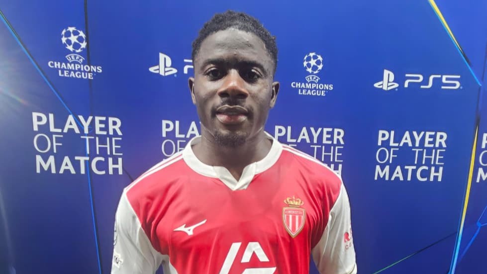Mohammed Salisu named Man of the Match in Monaco’s Champions League draw with Pafos