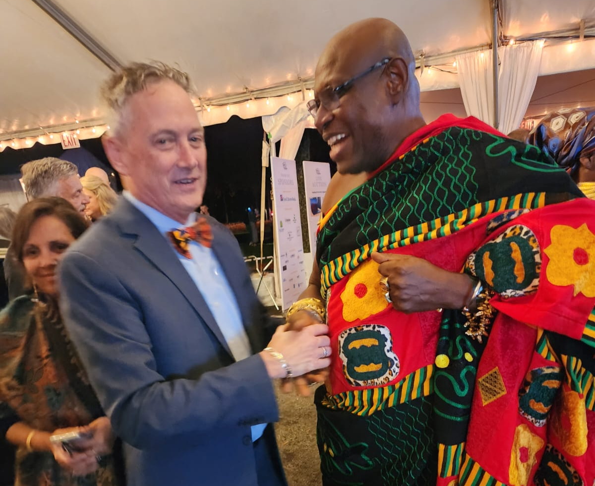 Give Hope Inc. hosts Obomenghene Nana Effah Opinamang III in the U.S. as new development partnership emerges