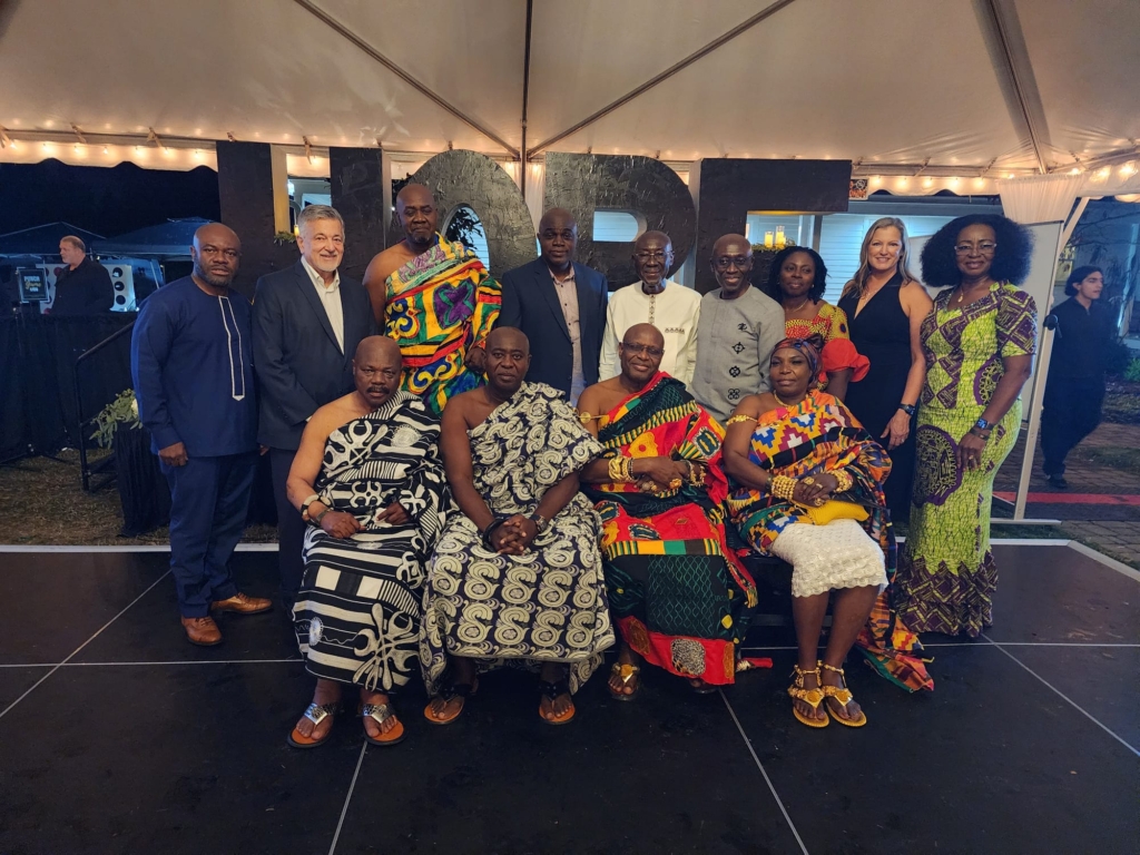 Give Hope Inc. hosts Obomenghene Nana Effah Opinamang III in the U.S. as new development partnership emerges