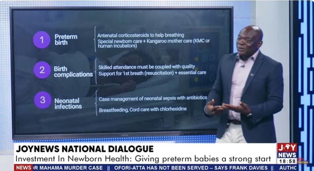 Breathing difficulties, early birth and infections drive most newborn deaths – Prof. Manu reveals